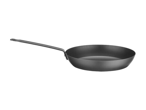 Hendi Bratpfanne, Karbonstahl, ergonomischer Griff, � 244 mm, BTH 244 x 470 x 95 mm