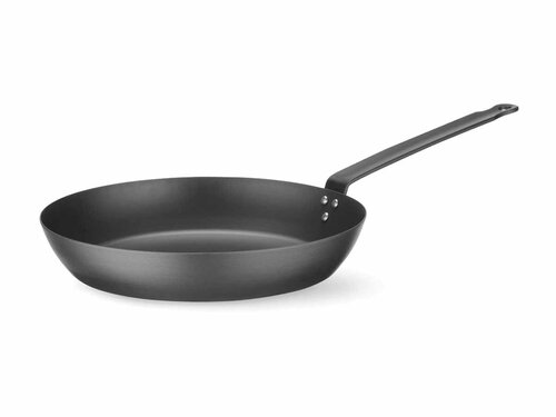 Hendi Bratpfanne, Karbonstahl, ergonomischer Griff, � 264 mm, BTH 264 x 490 x 95 mm