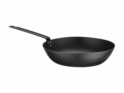 Hendi Wok, Karbonstahl,  304 mm, BTH 530 x 304 x 105 mm