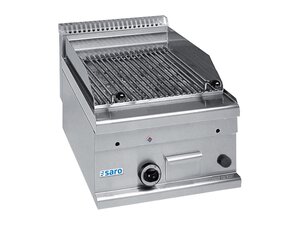 Saro Lavasteingrill Tischmodell, Edelstahl,...