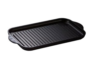 Eurolux Grillplatte Premium, Aluminium-Guss, Antihaft,...