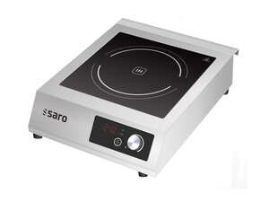 Saro Induktionskochfeld, 8 kW, 10 Heizstufen, LCD...