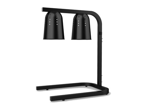 Saro Warmhaltelampe, Modell ARES, schwarz, 2...