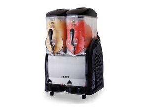 Saro Slush-Eis-Maschine NOYA 2, 2 x 12 Liter, Edelstahl,...