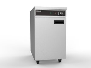 Saro Tellerw�rmeschrank TW 30, Edelstahl, 2 Einlegeb�den,...