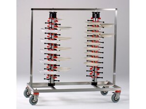 Saro Tellerstapelsystem Plate-Mate� TWIN-96, 96 Teller, 4...