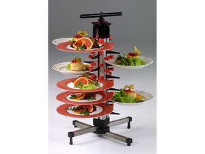 Saro Tellerstapelsystem Plate-Mate TM-24, Edelstahl,...