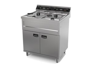 Combisteel Elektro Fritteuse 2x12L, 2x9 kW, freistehend,...