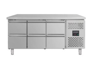 vaiotec EASYLINE 700 K�hltisch, 6 Schubladen, 404 Liter,...