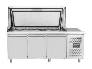 vaiotec EASYLINE 800 Zubereitungstisch, 3 T�ren,...