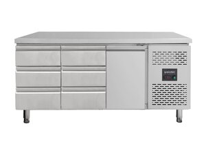 vaiotec EASYLINE 700 K�hltisch, 1 T�r, 6 Schubladen, f�r...