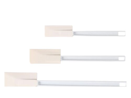 Hendi Kitchen Line Teigschaber, Wei�, Schaber aus Synthetikgummi, verschiedene Gr��en