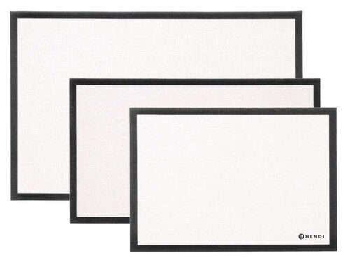 Hendi Backmatte aus Antihaft-Silikon, verschiedene Gren