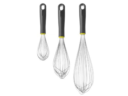 Hendi Schneebesen mit 12 flexiblen Edelstahl Drhten, verschiedene Gren