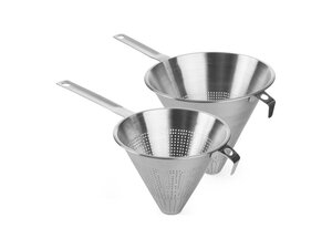 Hendi Spitzsieb mit Randhalterung, verschiedene Gren