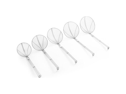 Hendi Frittierlffel aus Edelstahl, verschiedene Gren