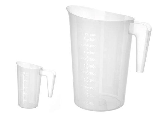 Hendi Messbecher, stapelbar, verschiedene Gren, 0,5 bis 5 Liter
