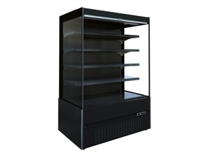 Combisteel Wandk�hlung Jamie 1.5, schwarz, 4 Etagen,...