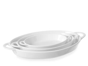 Hendi Ofenform aus Porzellan, oval, mit Griffen,...