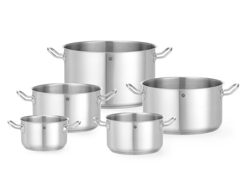 Hendi Schmortopf mittel, ohne Deckel, Induktionsboden,...