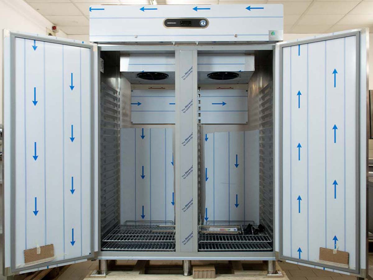 Gefrierschrank Hoshizaki SUF-135CG-L 1310 L Edelstahl doppeltürig - k
